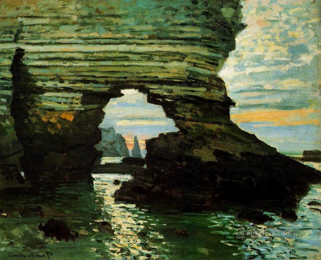 The Porte d Amont Etretat Claude Monet Oil Paintings